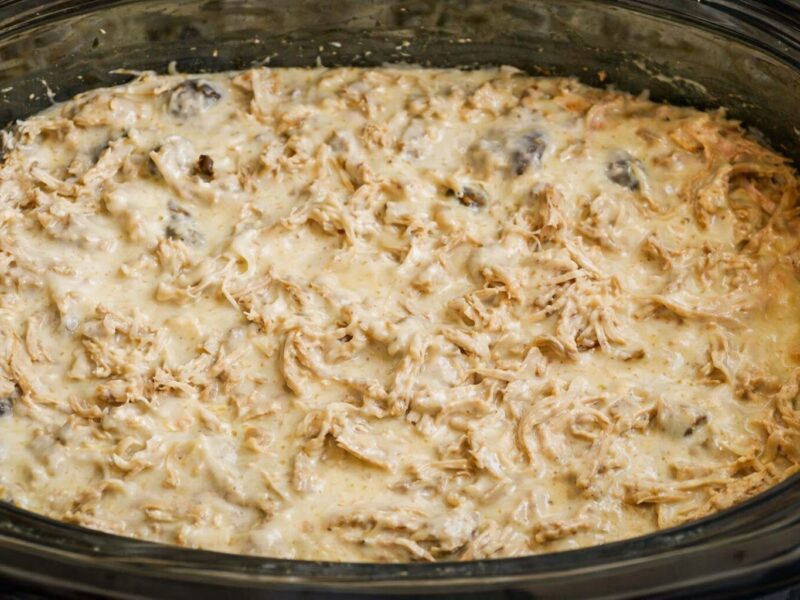 chicken and cream cheese slow cooker
