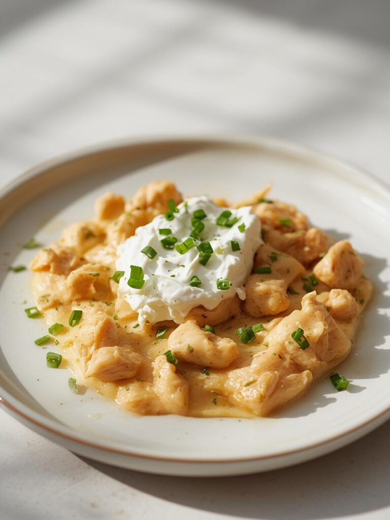 chicken and cream cheese slow cooker