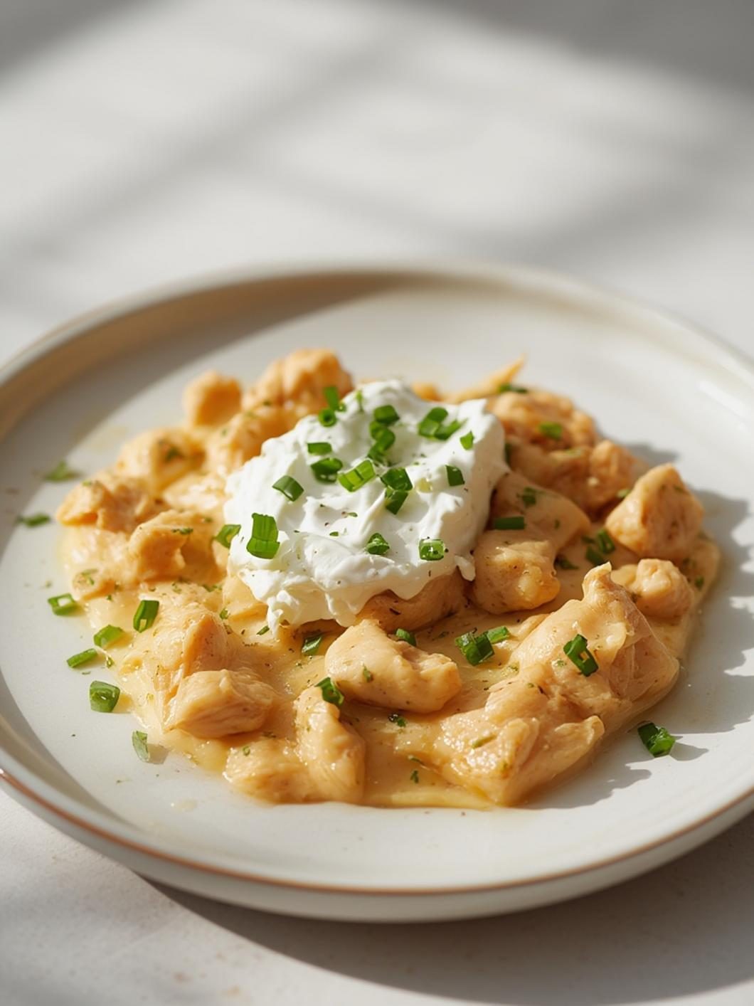 chicken and cream cheese slow cooker