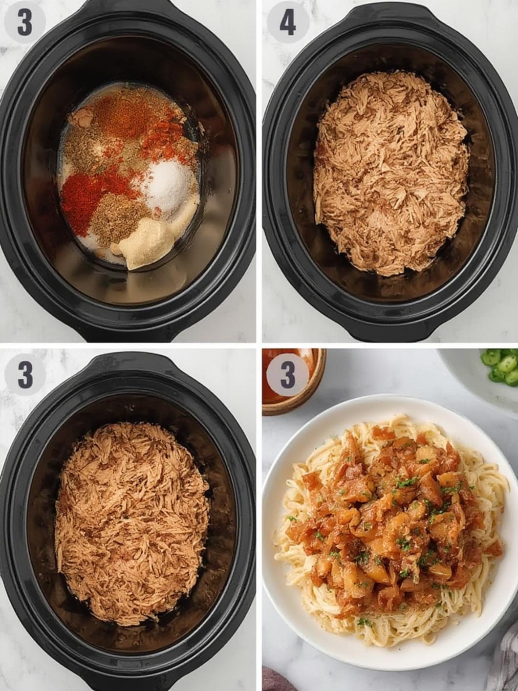 seasoning chicken in crockpot