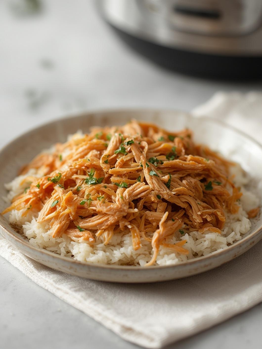 instant pot shredded chicken