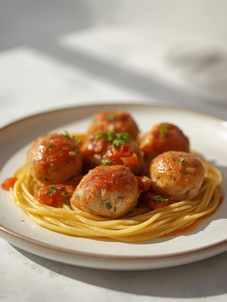 chicken meatballs recipe