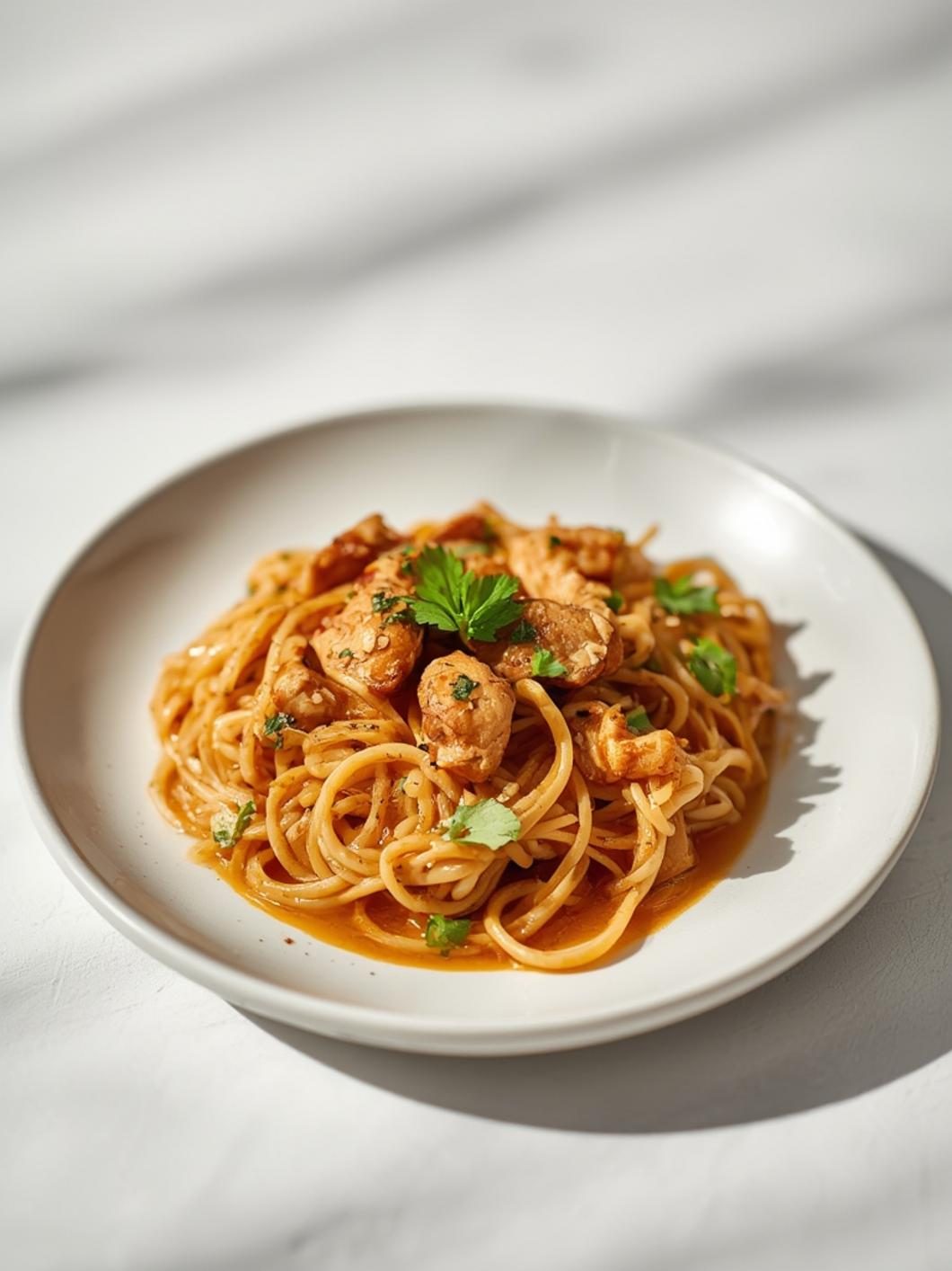 chicken noodles recipe