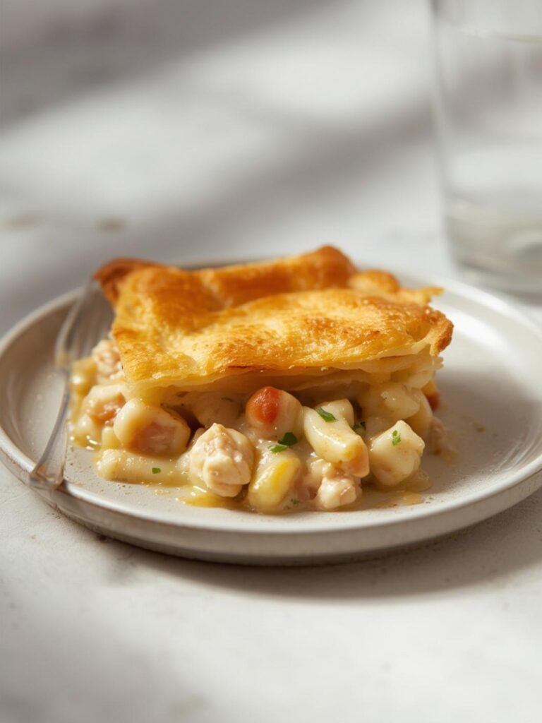 chicken pot pie recipe with pie crust