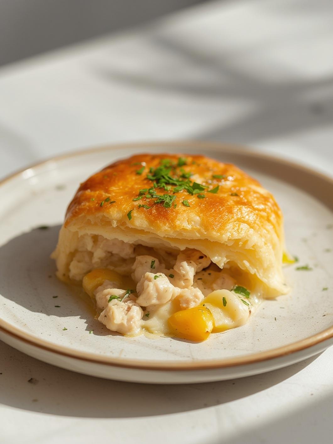 crescent roll chicken pot pie