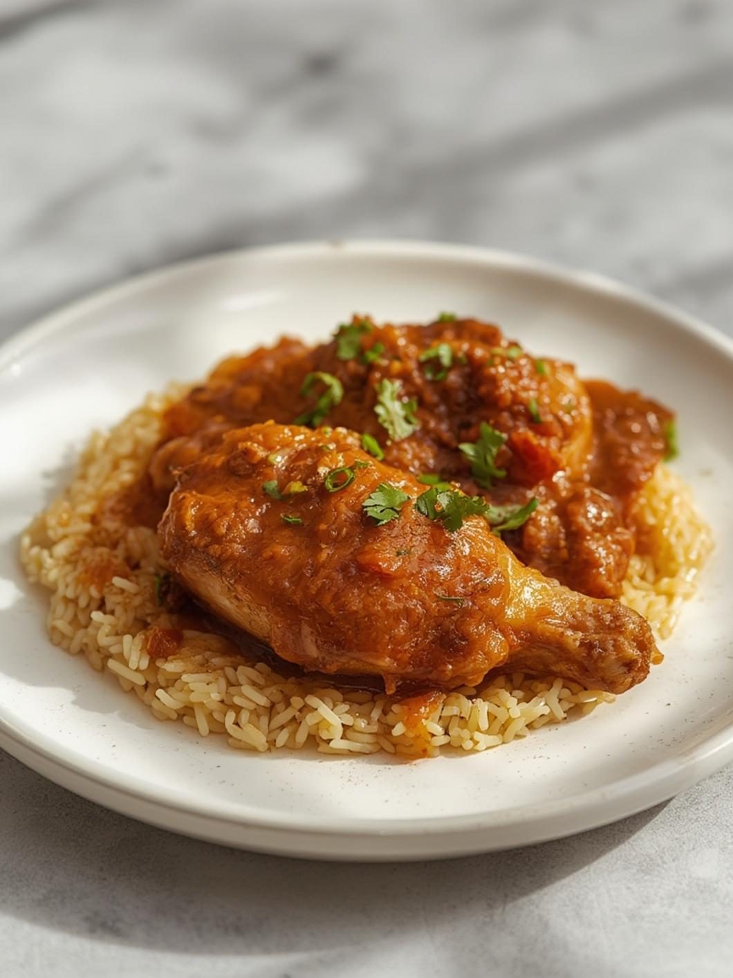 soul food smothered chicken