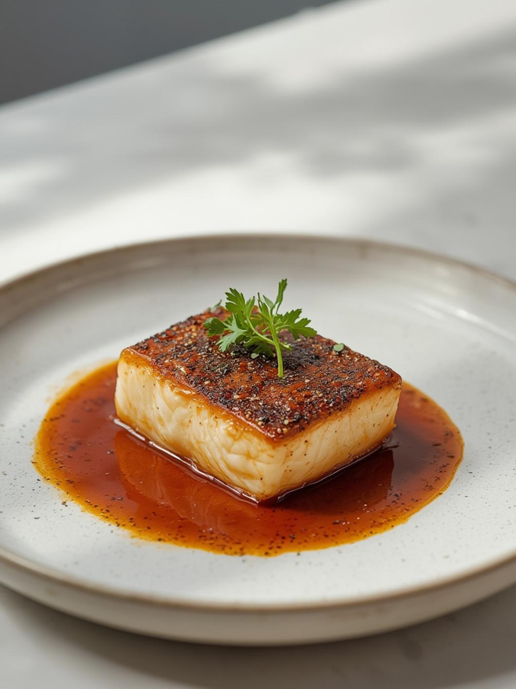 Preparation steps for black cod miso recipe
