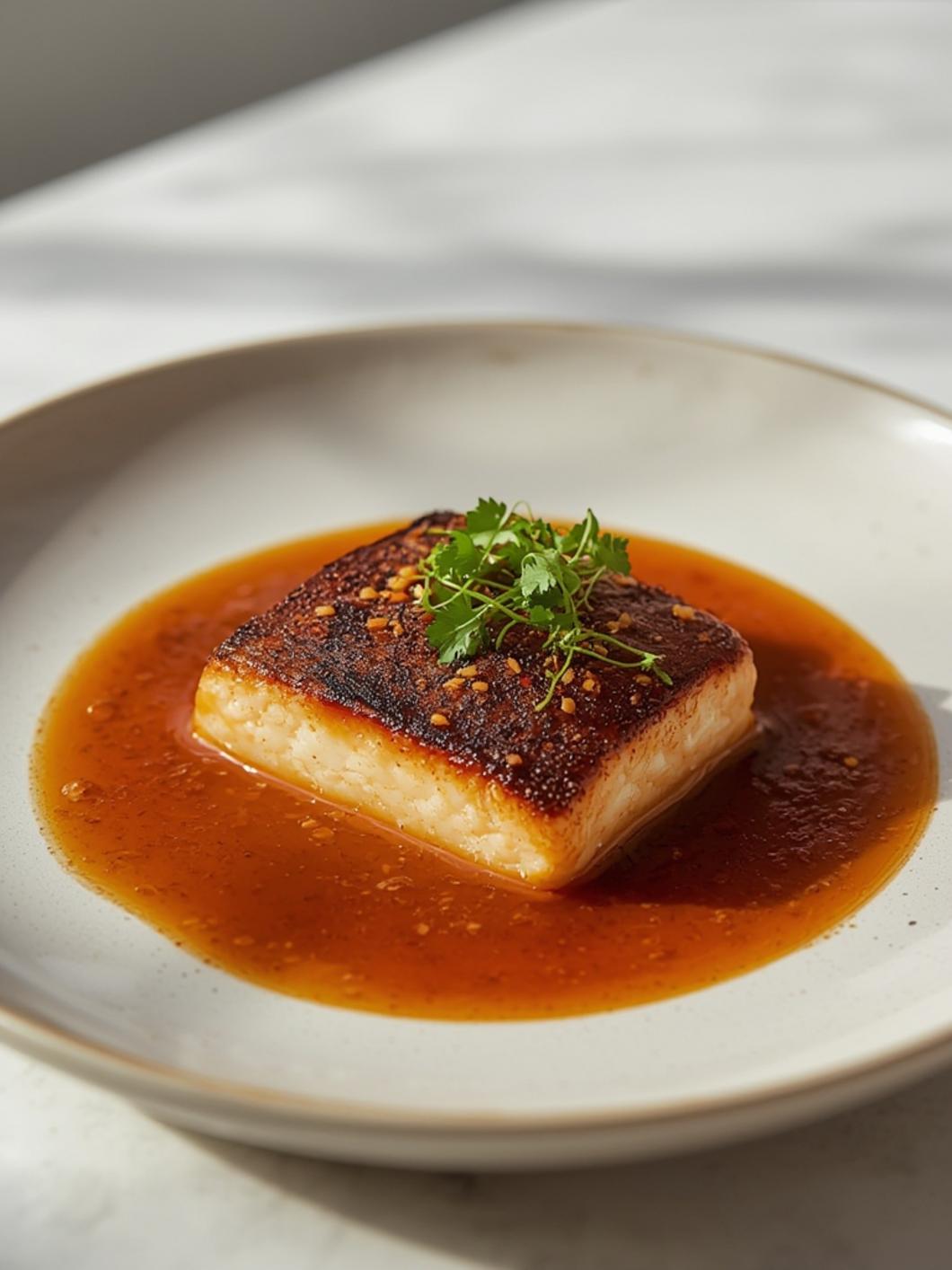 Serving suggestions for black cod miso recipe