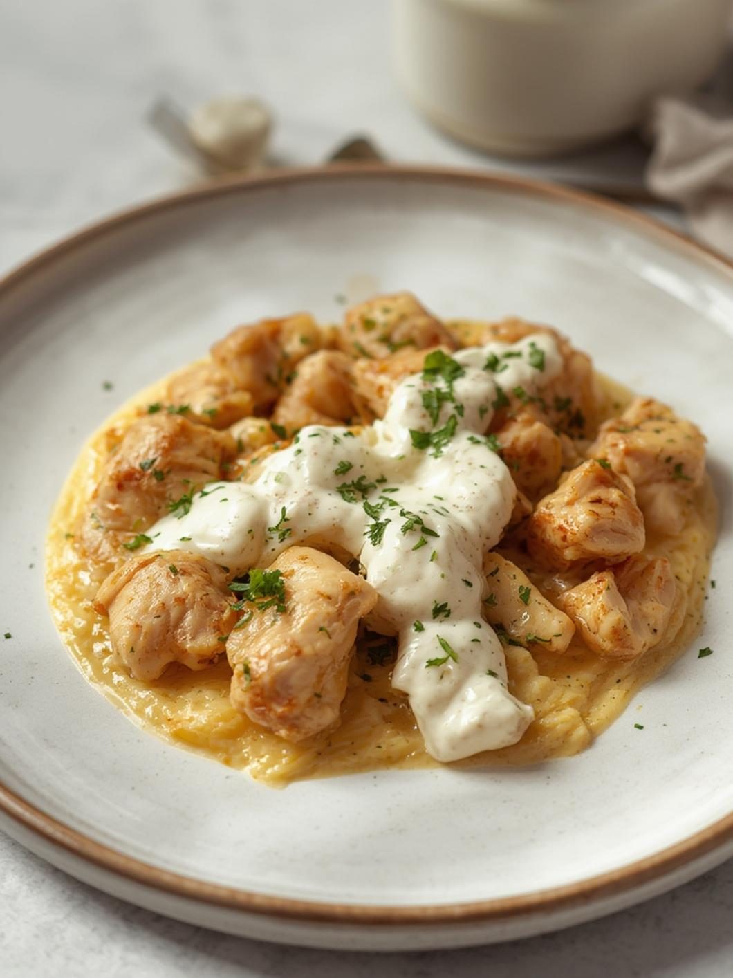 Serving suggestions for chicken and heavy cream recipes