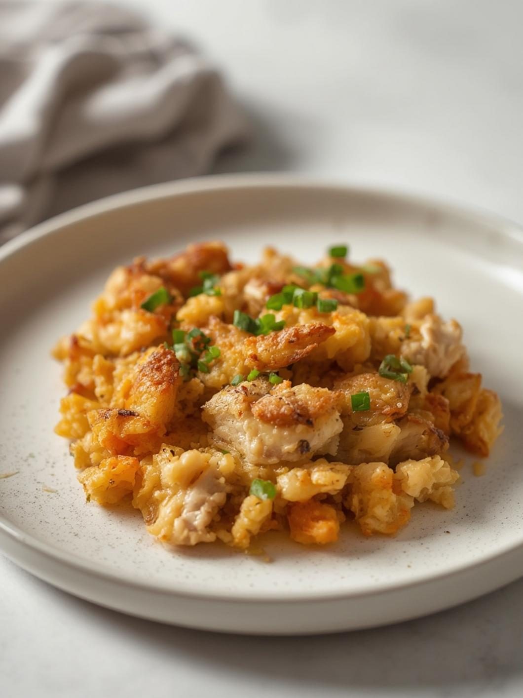 Chicken and Stuffing Casserole Recipe – Comfort Food chicken and stuffing casserole recipe