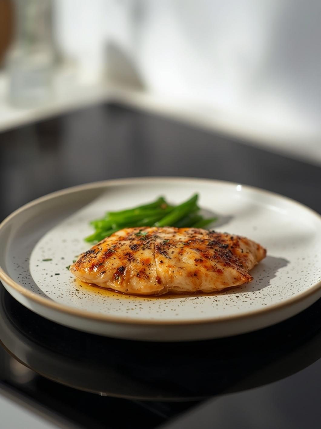 Serving suggestions for chicken breast on stove