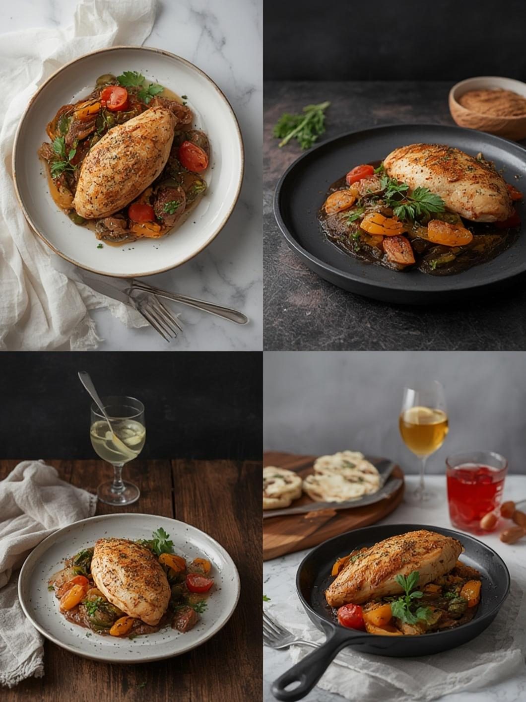 chicken breast on stove