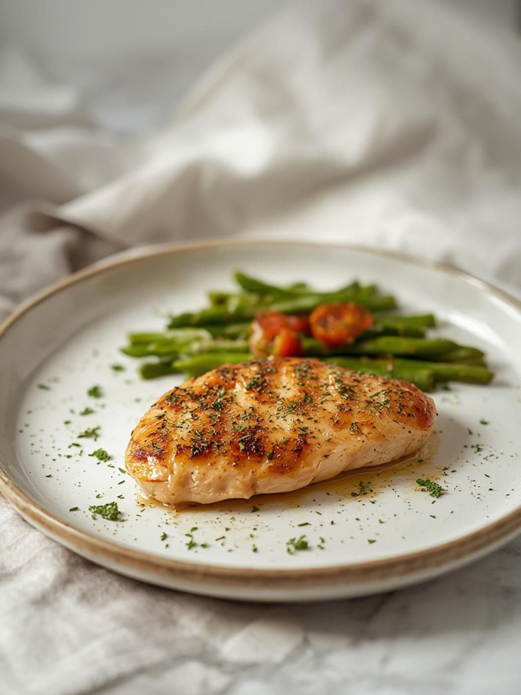 chicken breast on stove