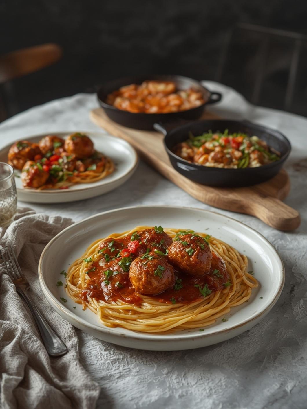 chicken meatball dinner ideas
