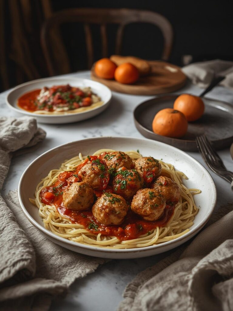 chicken meatballs recipe