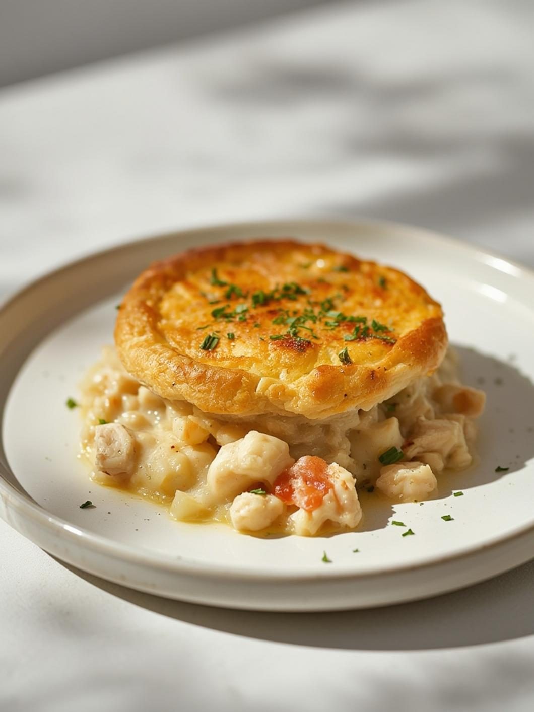 chicken pot pie with bisquick