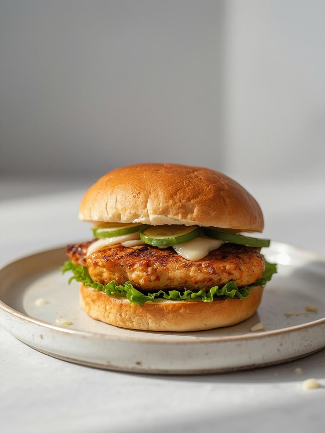 Serving suggestions for chicken sandwich recipe