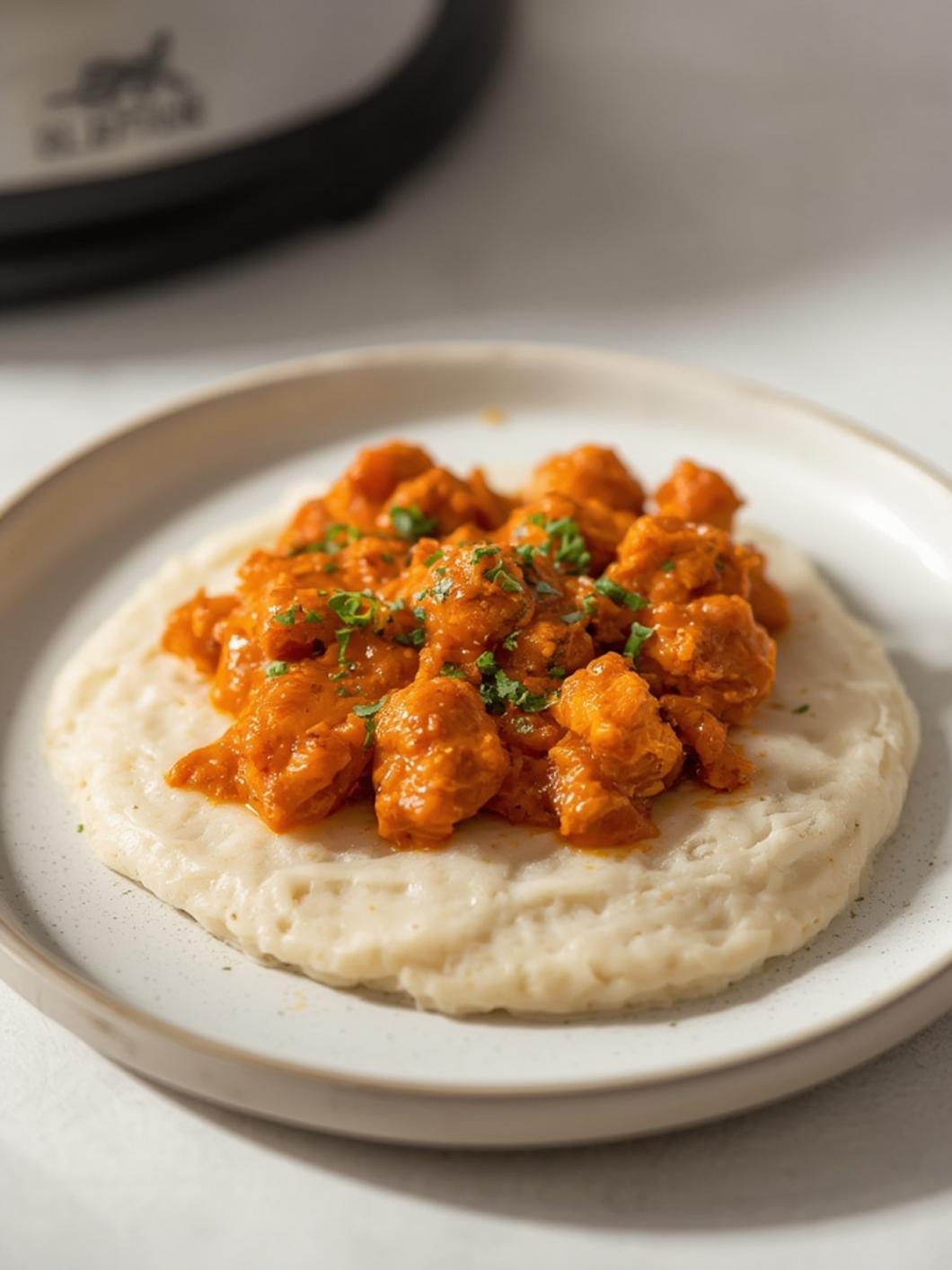 Serving suggestions for crockpot buffalo chicken