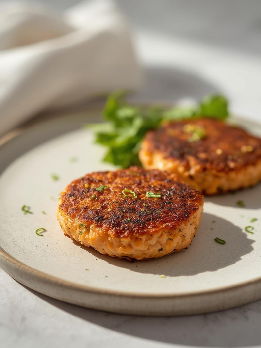 Serving suggestions for how to cook salmon patties