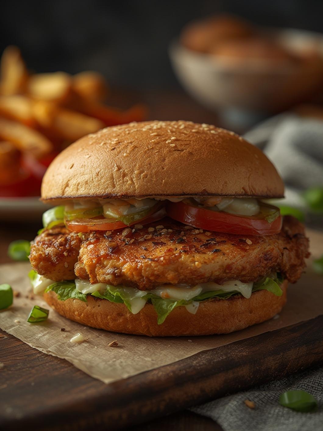 how to make chicken sandwich