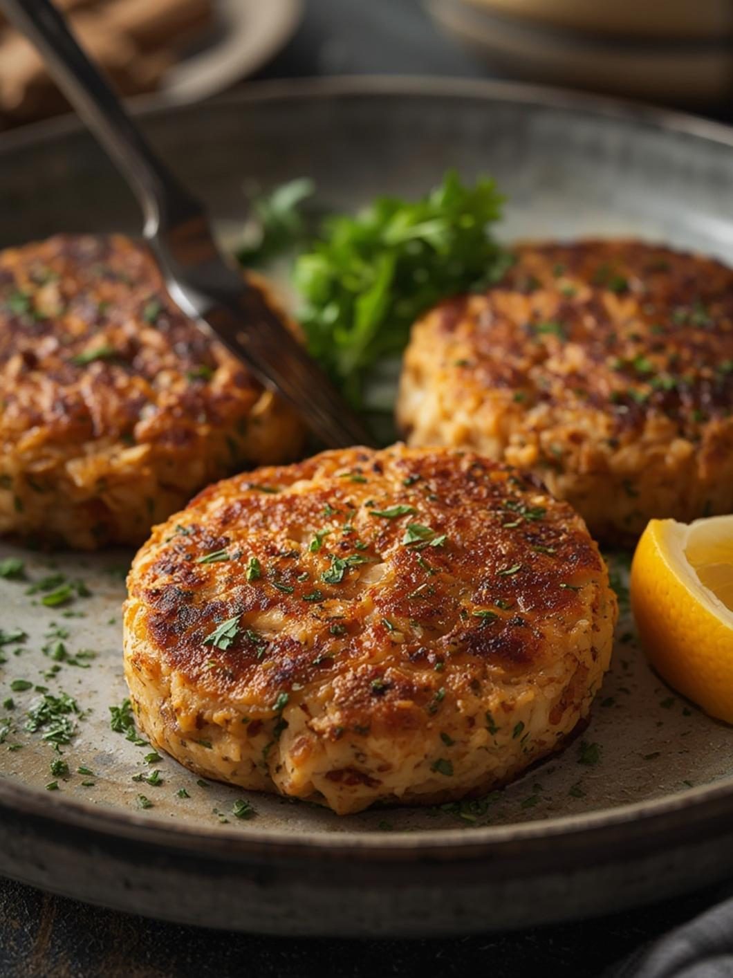 making salmon patties