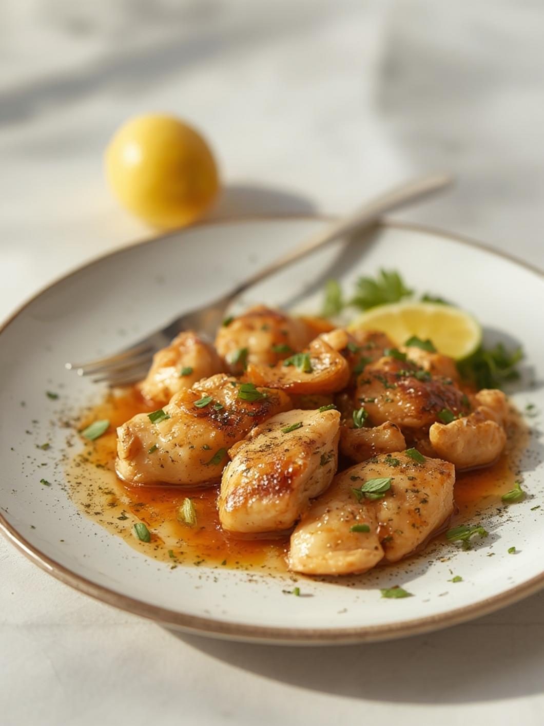 Serving suggestions for recipe for lemon chicken