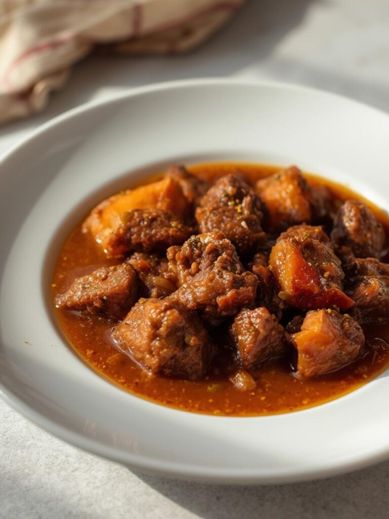 30-Minute Cast-Iron Stew of Beef Restaurant-Quality Taste