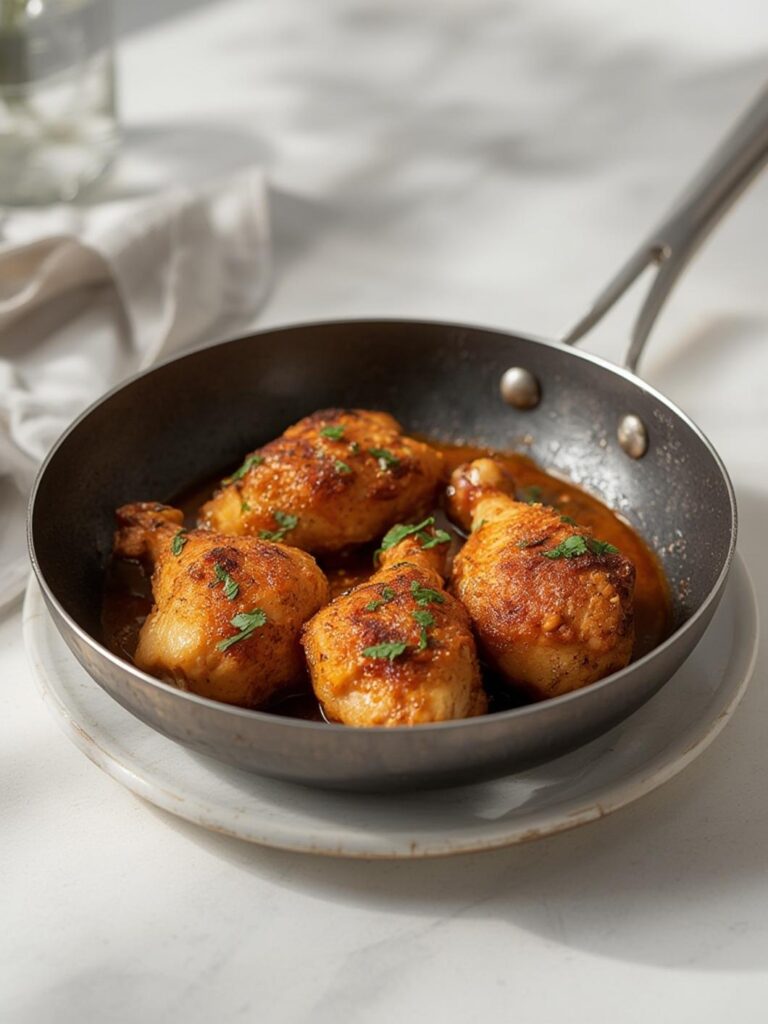 how to make chicken in a pan