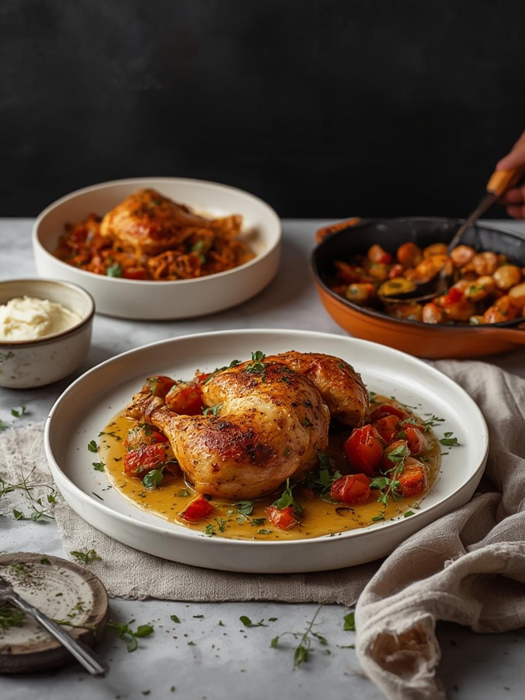 how long to cook chicken legs in the oven
