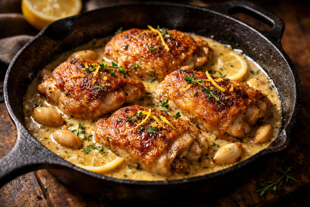lemon butter chicken