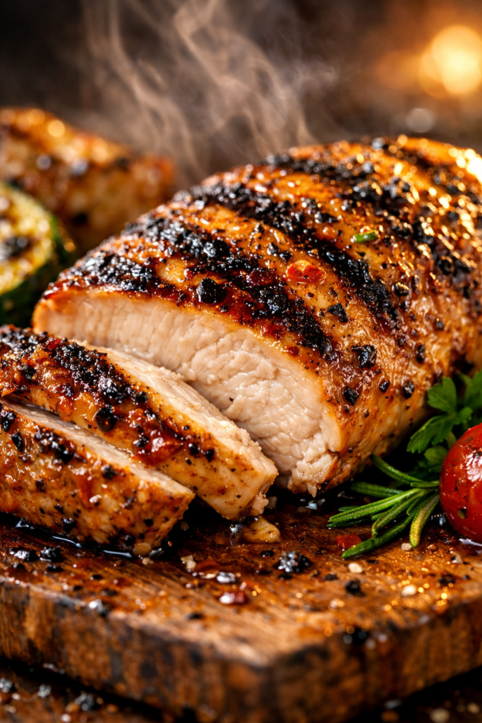 Grilled Chicken Breast: Smoky, Juicy & Never Rubbery