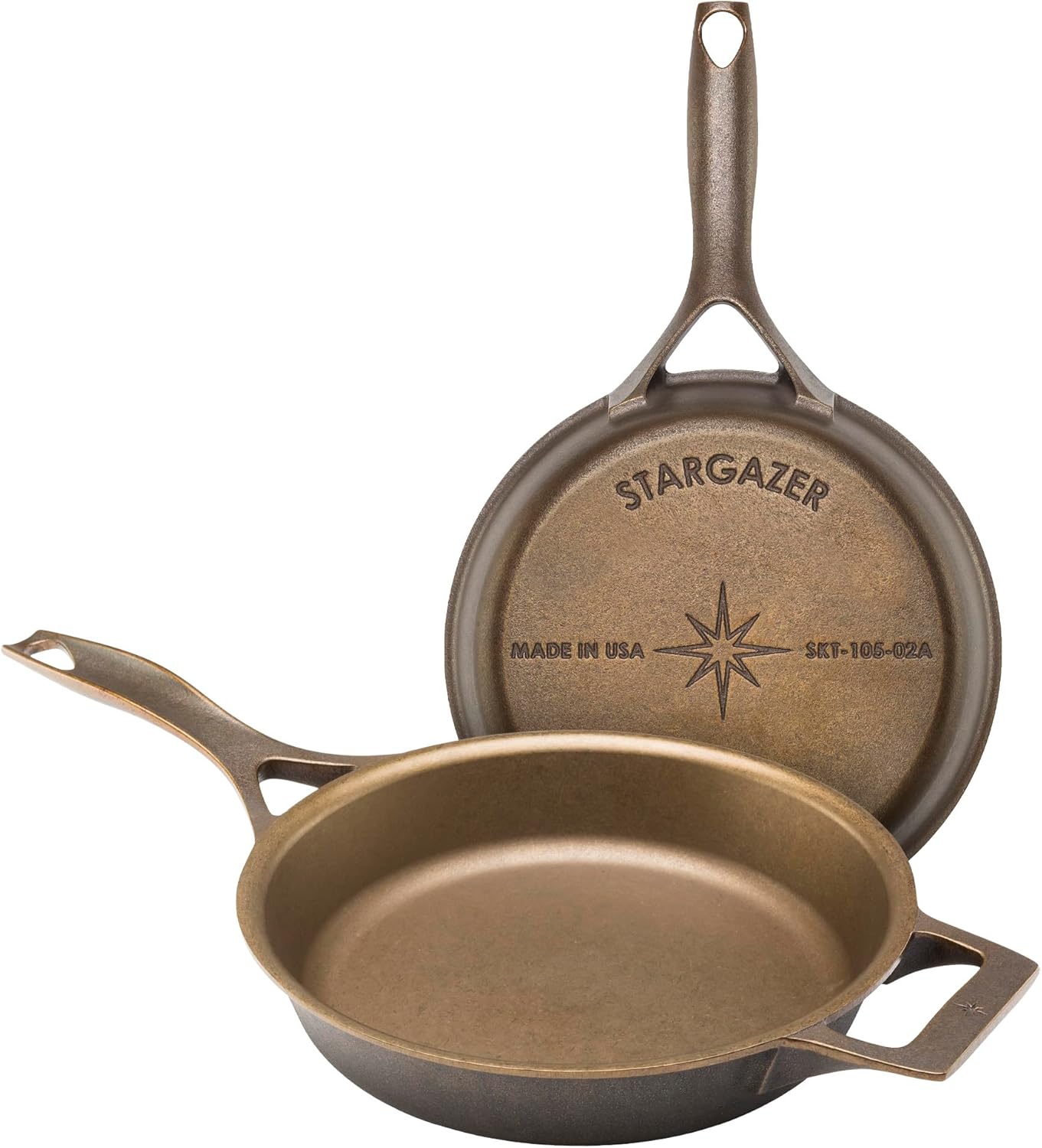 Stargazer 10.5 inch cast iron skillet