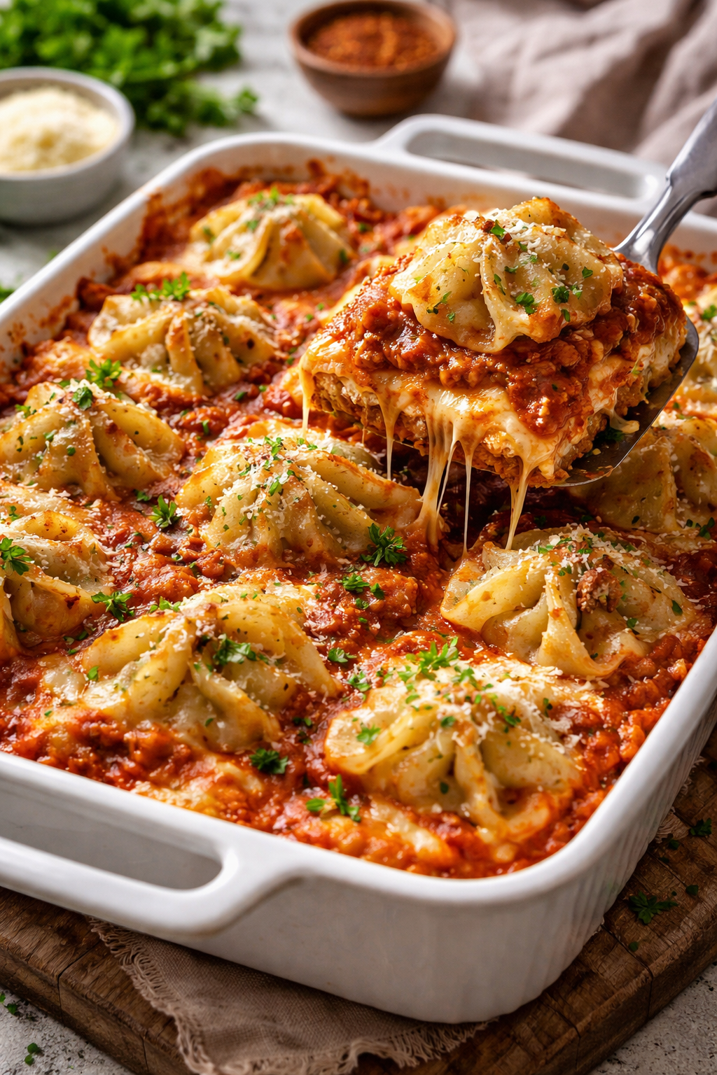 Dumpling Lasagna