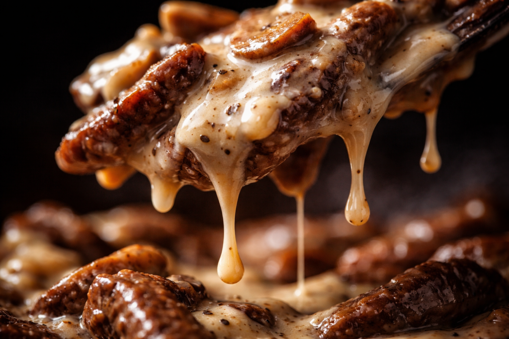 Beef Stroganoff with Cream of Mushroom Soup – Easy Creamy Dinner