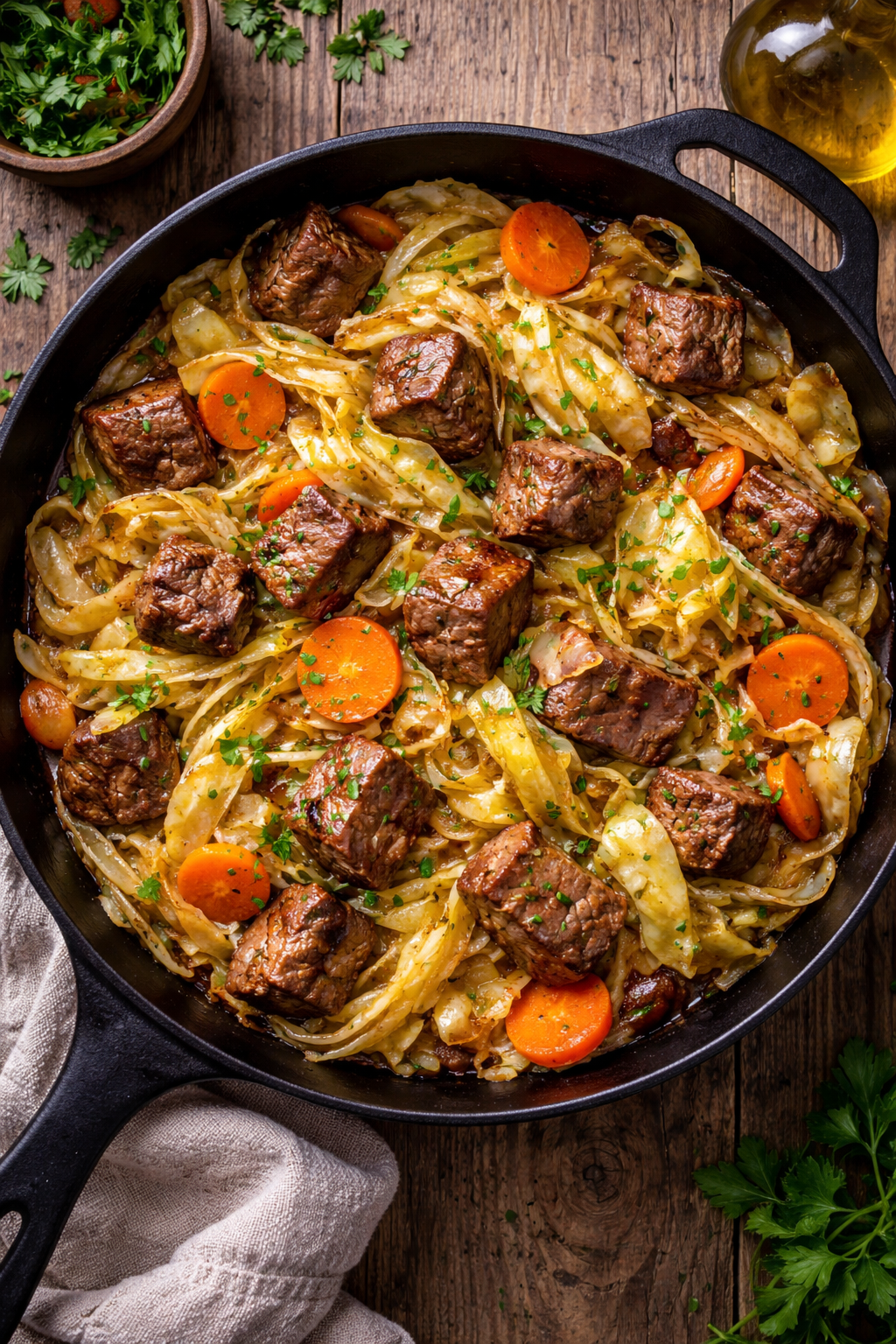 beef and cabbage recipe