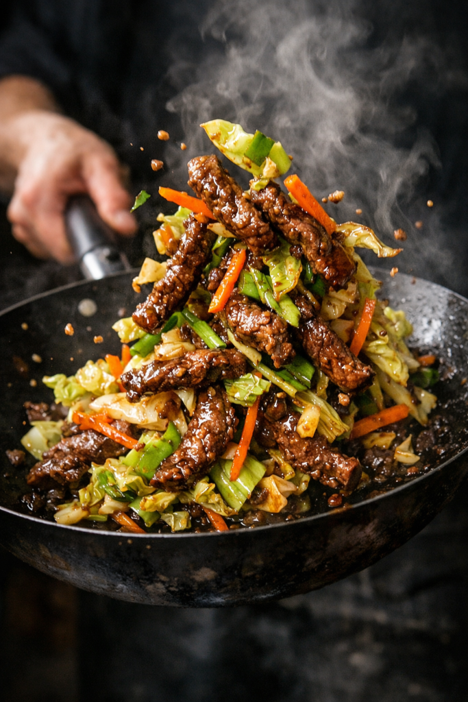 Beef and Cabbage Stir Fry | Quick 20-Minute Recipe