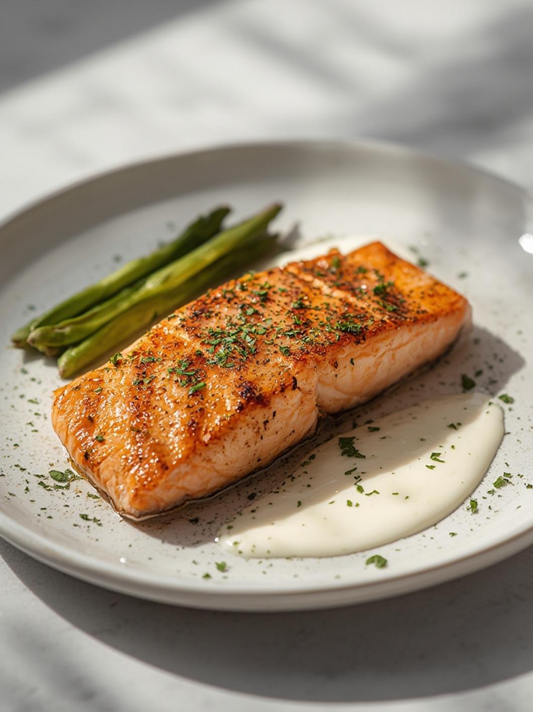 Serving suggestions for cooking salmon on the grill