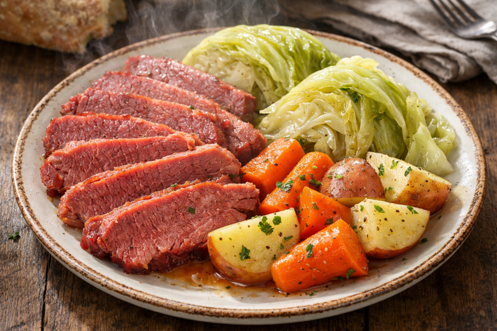 Corned Beef Cabbage Recipe – Tender, Flavorful & Classic