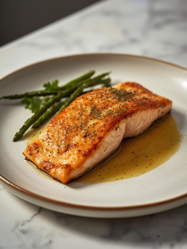 fillet of salmon in the oven