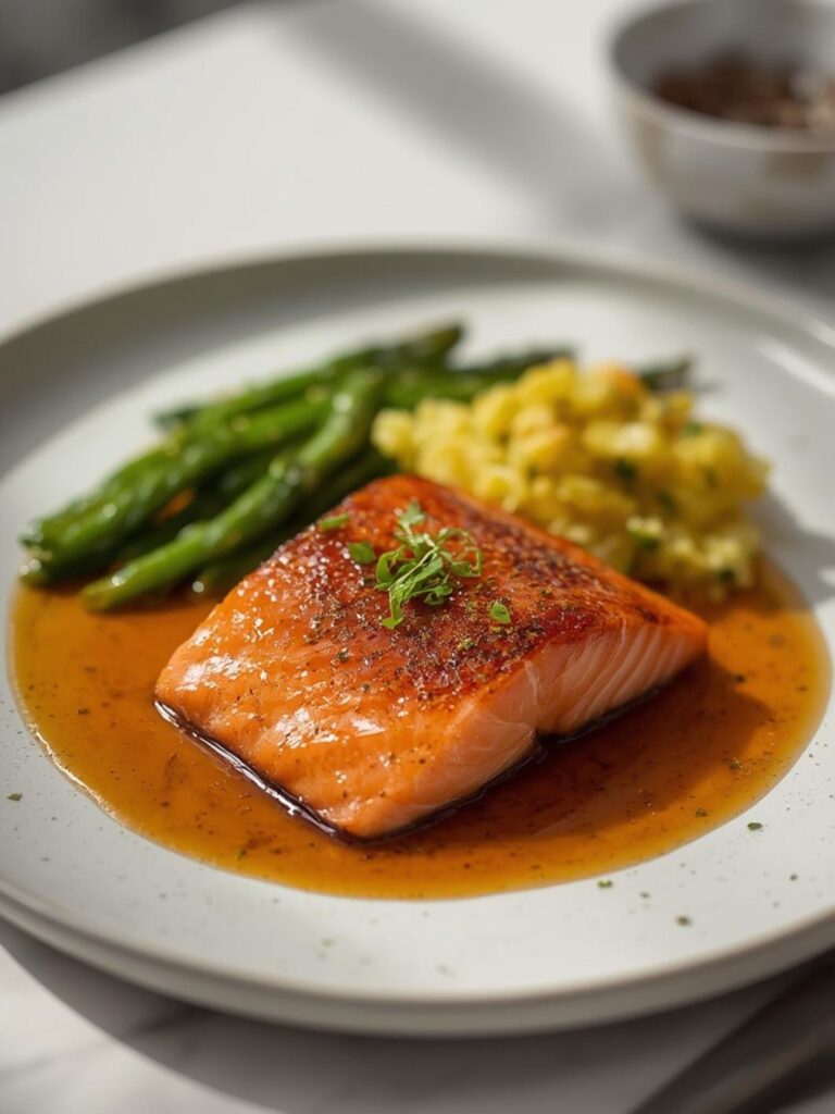 honey soy salmon