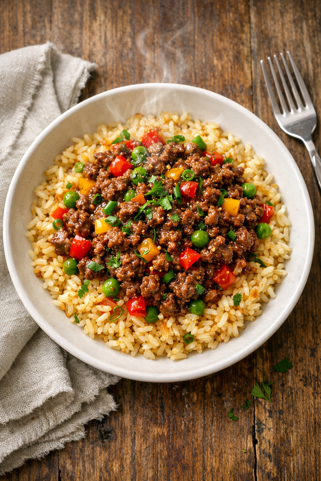 ground beef and rice recipes