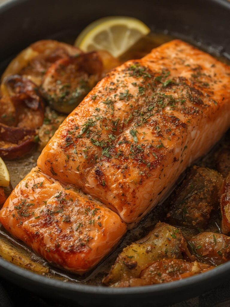 oven baked salmon