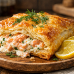 puff pastry salmon cream cheese