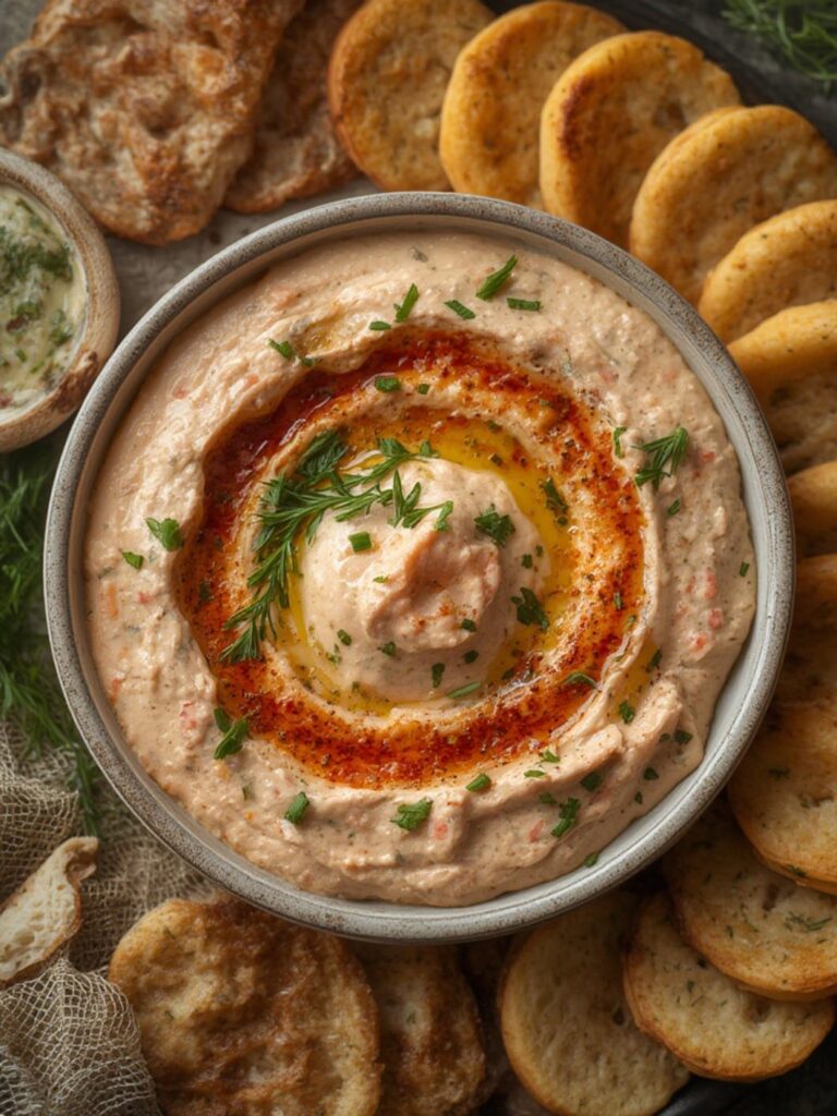 recipes for smoked salmon dip