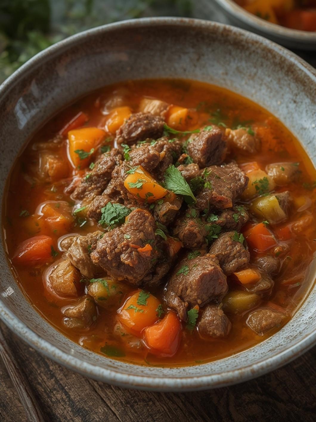 vegetable beef soup