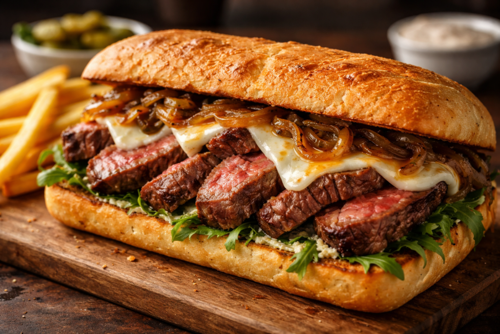 new york steak sandwich