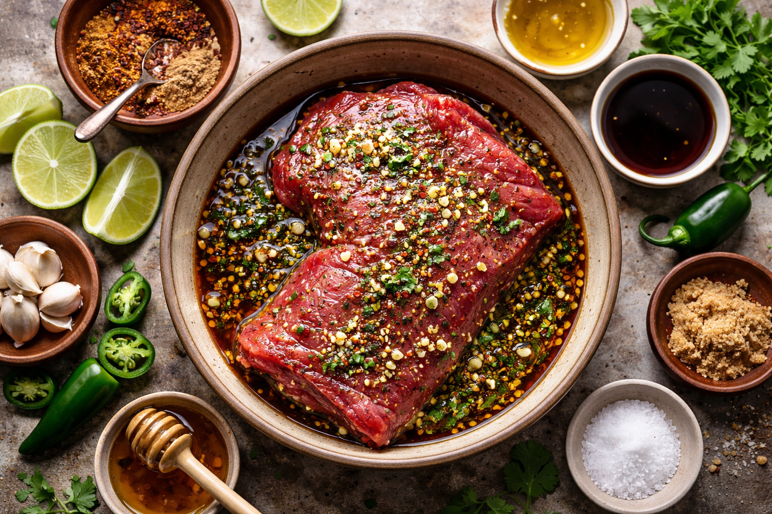 steak taco marinade