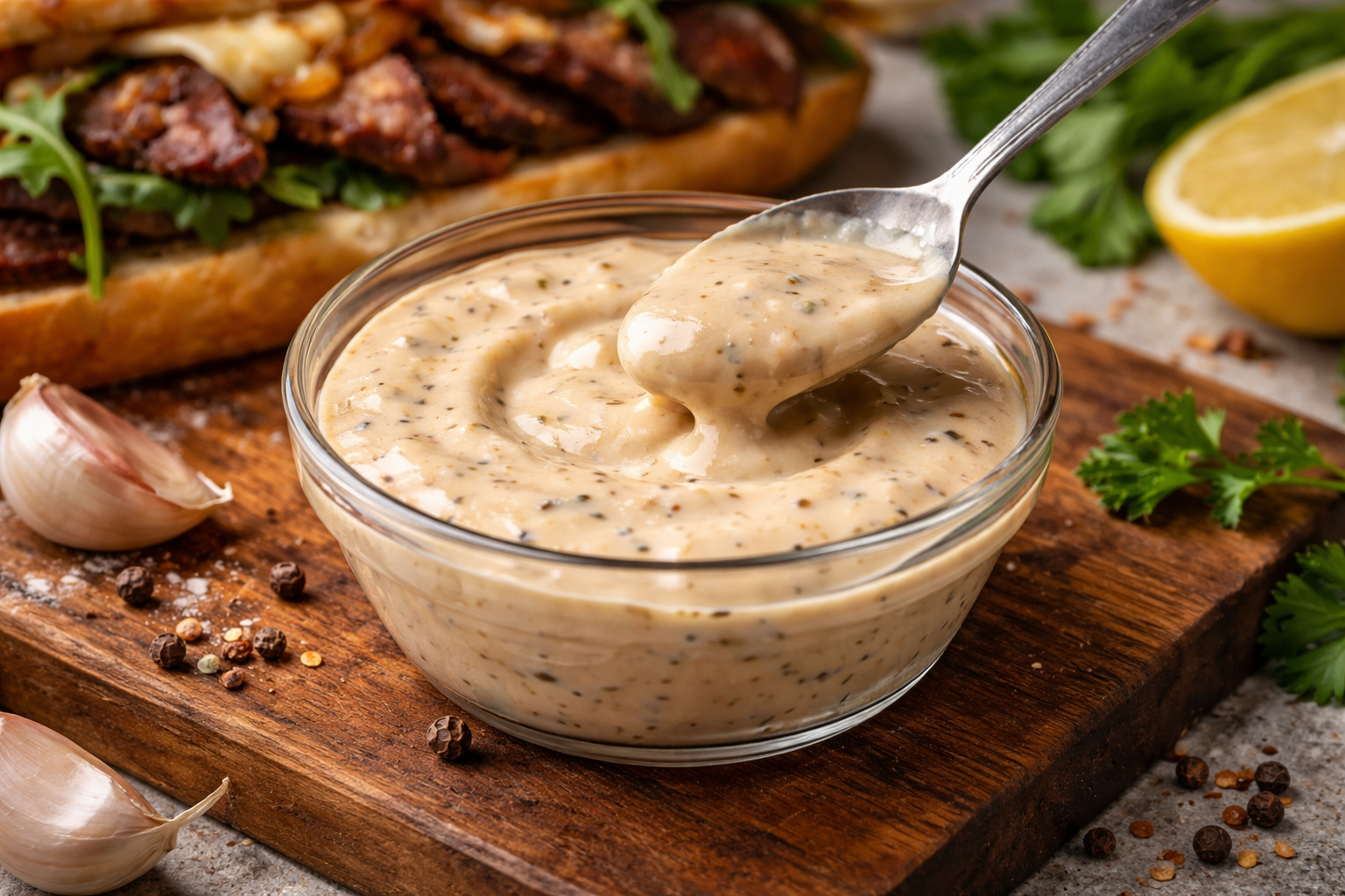 steak sandwich sauce