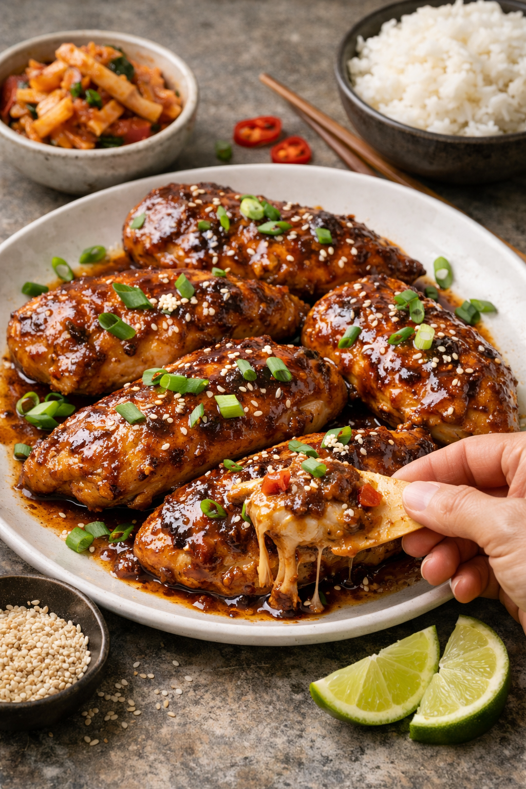 Korean chicken breast recipes