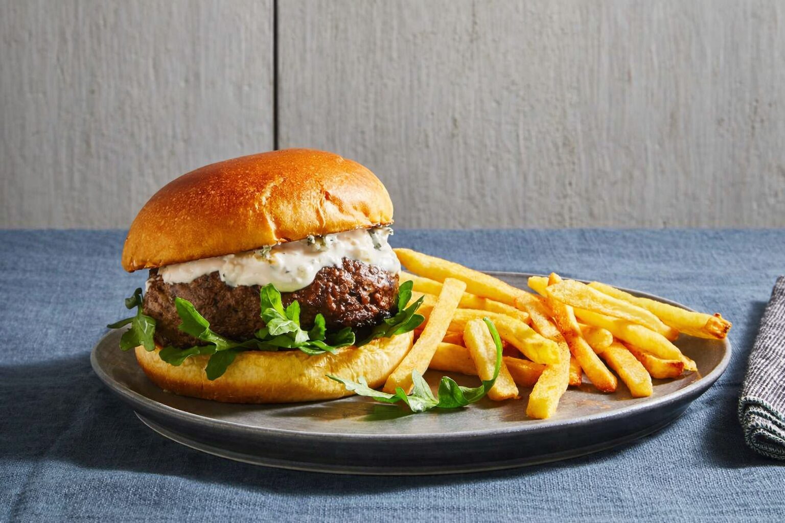 blue cheese burger recipe